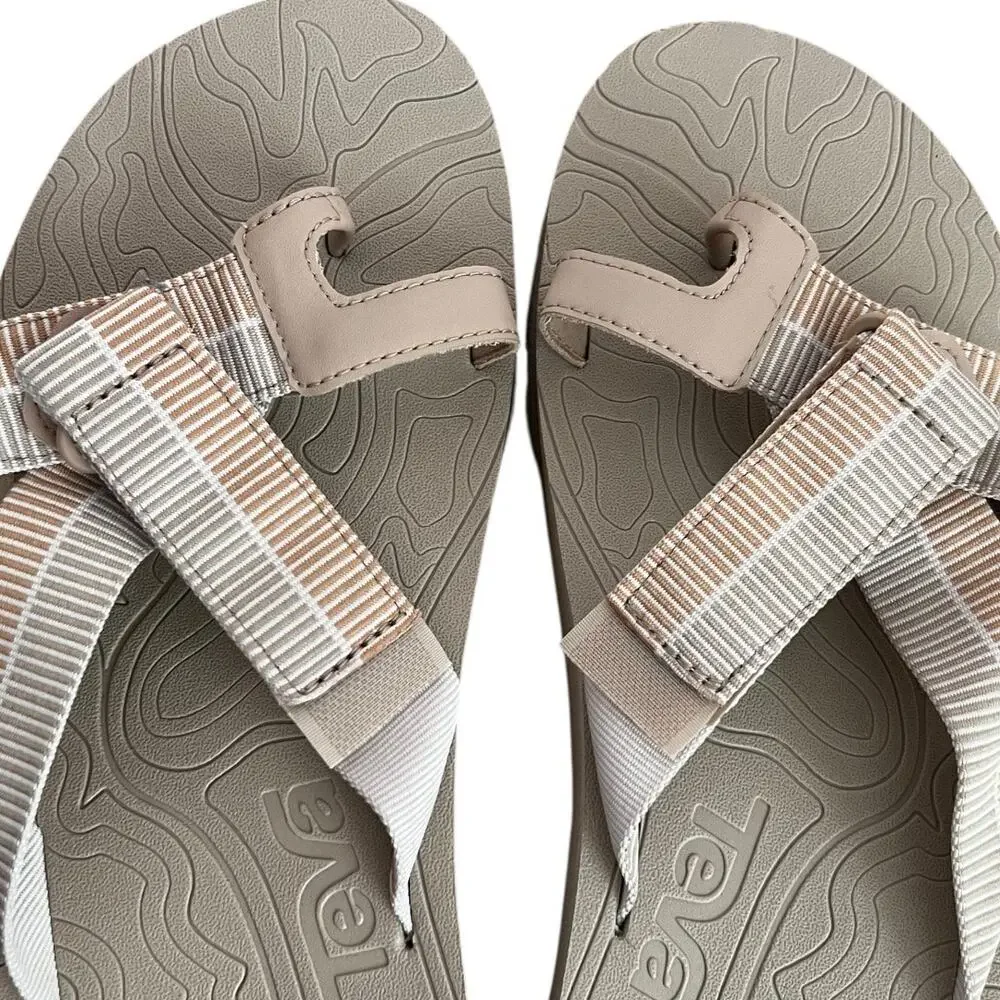 Teva Revive 95 Slide Sandals In Sesame Men Size 12